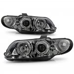 Pontiac GTO 2004-2006 Smoked Dual Halo Projector Headlights with LED