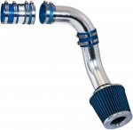 Oldsmobile Alero 1999-2004 Polished Cold Air Intake with Blue Air Filter