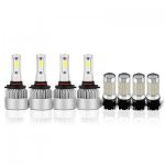 Chevy Silverado 1500 2014-2015 LED Headlight Bulbs Complete Kit