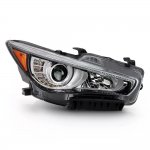 Infiniti Q50 2014-2017 Right Passenger Side Projector Headlights LED DRL