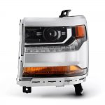 Chevy Silverado 2016-2018 Left Driver Side Projector Headlights DRL Chevy Silverado 2016-2018 Left Driver Side Projector Headlights DRL