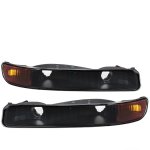 1999 GMC Sierra Black Front Bumper Lights