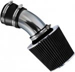 Buick LeSabre 2000-2005 Polished Short Ram Intake with Black Air Filter