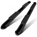 2022 GMC Canyon Crew Cab Black Nerf Bars 5 inch Oval