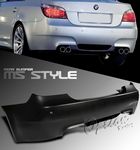2003 BMW E60 5 Series M5 Style Rear Bumper with Sensor Hole