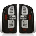 2019 Chevy Colorado Black LED Tail Lights Tube