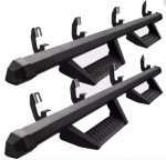 GMC Canyon 2023-2026 Black Drop Nerf Step Bars