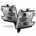 Chevy Suburban 2015-2020 LED DRL Projector Headlights
