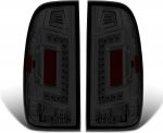 2002 Ford F150 Smoked Custom LED Tail Lights