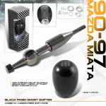Mazda Miata 1990-1997 Carbon Fiber Shift Knob and Short Shifter