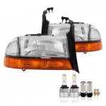 Dodge Durango 1998-2003 LED Headlight Bulbs Set Complete Kit Dodge Durango 1998-2003 LED Headlight Bulbs Set Complete Kit