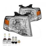 Ford Expedition 2007-2014 LED Headlight Bulbs Set Complete Kit