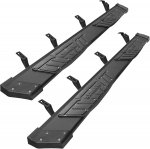 Toyota Tacoma 2024-2026 Black Aluminum Nerf Bars 6 inch