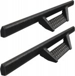 Jeep Wrangler JL 2-Door 2018-2026 Black Nerf Bars