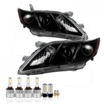 Toyota Camry 2007-2009 Black LED Headlight Bulbs Set Complete Kit
