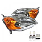 Honda Civic 2001-2003 LED Headlight Bulbs Set Complete Kit