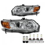 Honda Civic Coupe 2006-2011 LED Headlight Bulbs Set Complete Kit