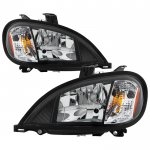 Freightliner Columbia 2005-2017 Black Headlights