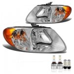 Dodge Caravan 2001-2007 LED Headlight Bulbs Set Complete Kit