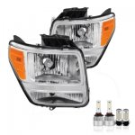 Dodge Nitro 2007-2011 LED Headlight Bulbs Set Complete Kit