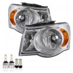 Chrysler Aspen 2007-2009 LED Headlight Bulbs Set Complete Kit