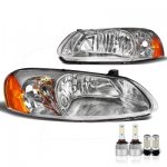Chrysler Sebring Sedan 2001-2003 LED Headlight Bulbs Set Complete Kit