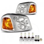 GMC Envoy 2002-2009 LED Headlight Bulbs Set Complete Kit
