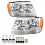 Jeep Grand Cherokee 1999-2004 LED Headlight Bulbs Complete Kit
