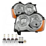 Jeep Grand Cherokee 2008-2010 LED Headlight Bulbs Complete Kit