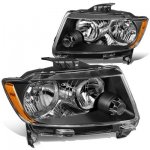 Jeep Compass 2011-2017 Black Headlights