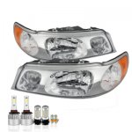 Lincoln Town Car 1998-2002 LED Headlight Bulbs Complete Kit