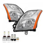Nissan Sentra 2010-2012 LED Headlight Bulbs Set Complete Kit