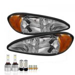 Pontiac Grand AM 1999-2005 LED Headlight Bulbs Complete Kit