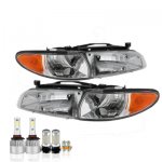 Pontiac Grand Prix 1997-2003 LED Headlight Bulbs Complete Kit