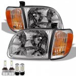 Toyota Tundra 2000-2004 LED Headlight Bulbs Set Complete Kit