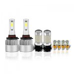 Ford F350 1992-1996 LED Headlight Bulbs Complete Kit