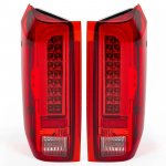 1995 Ford F150 Red LED Tail Lights
