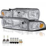 Chevy Caprice 1991-1996 LED Headlight Bulbs Set Complete Kit