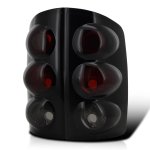 2005 Dodge Ram 3500 Black Smoked Altezza Tail Lights