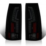 GMC Sierra 1988-1998 LED Tail Lights Smoked