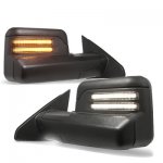 Chevy Silverado 2500HD 2015-2019 New Tow Mirrors Switchback LED DRL Sequential Signal