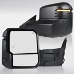 Toyota Tundra 2022-2024 Towing Mirrors Power Heated LED Signal Toyota Tundra 2022-2024 Towing Mirrors Power Heated LED Signal
