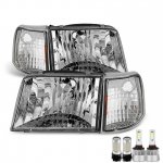 Ford Ranger 1993-1997 LED Headlight Bulbs Set Complete Kit Ford Ranger 1993-1997 LED Headlight Bulbs Set Complete Kit