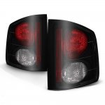 Chevy S10 1994-2004 Black Smoked Altezza Tail Lights