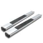 Dodge Ram 4500 Regular Cab 2011-2018 Running Boards Hex Steps Stainless 5 Inch
