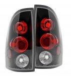 Toyota Tacoma 2005-2010 Black Altezza Tail Lights