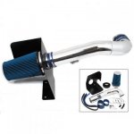 2011 Chevy Avalanche Aluminum Cold Air Intake System with Blue Air Filter