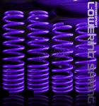1993 Honda Prelude Purple Lowering Springs