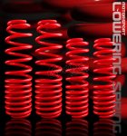 1990 Acura Integra Red Lowering Springs