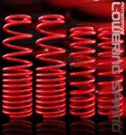 Honda CRX 1988-1991 Red Lowering Springs